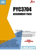 PYC3704 ASSIGNMENT PACK 2024