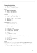Psychology Year 2 Semester 1 (B&E2 + Statistics 2 part B)