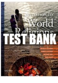 Instructor’s Manual and TEST BANK to Accompany_ Invitation to World Religions 3rd Edition Jeffrey Brodd Layne Little Bradley Robert Richard Shek Erin Stiles.