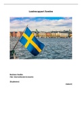 OE32 Internationale Economie landenrapport Zweden cijfer 7,5