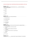 NURS 6552 WOMAN’S HEALTH MIDTERM QUESTIONS AND ANSWERS LATEST 2022