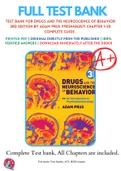 Test Bank For Drugs and the Neuroscience of Behavior 3rd Edition By Adam Prus 9781544362571 Chapter 1-20 Complete Guide .