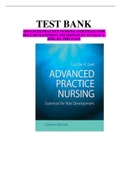 ADVANCED PRACTICE NURSING: ESSENTIALS FOR  ROLE DEVELOPMENT 4TH EDITION BY LUCILLE A.  JOEL RN, PHD, FAAN