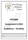 PYC4808 2023 Portfolio