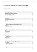 Aantekeningen alle hoorcolleges Klinische Chemie en Pathofysiologie (WMFA036-05)
