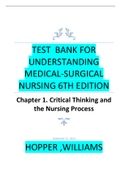 TEST BANK FOR UNDERSTANDING MEDICAL-SURGICAL NURSING 6TH EDITION BY HOPPER ,WILLIAMS.pdf