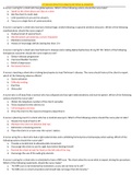 ATI NEURO PRACTICE EXAM QUESTIONS & ANSWERS