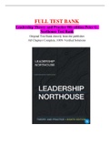 Leadership Theory and Practice 8th edition Peter G. Northouse Test Bank (Full Test Bank, 100% Verified Solutions)