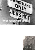 Profielwerkstuk Geschiedenis: Antisemitisme in Nederland 
