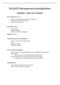 Samenvatting Managementvaardigheden (HLGV03)