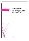 Menselijke fysiologie - deel v Van Breda - 2021/2022