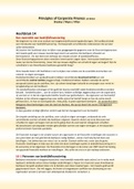 Principles of Corporate  Finance 12th edition,  Hoofdstuk 14 vertaald in Nederlands