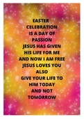 Easter celebration