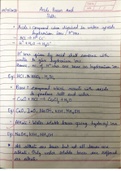 Acid, bases and salts- Class notes ICSE Chemistry