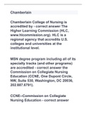 Chamberlain nursing 2022/2023 with 100% complete solutions