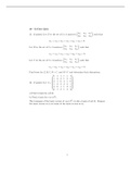 Linear Algebra (MATH 21) quiz 20