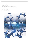Test Bank - Chemistry- Structure and Properties, 2nd Edition (Tro, 2018), Chapter 1-22 + Chapter E | All Chapters