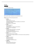 KT1 Anatomie, Fysiologie en Pathologie (AFP) leerpakket 5