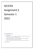 ISC3701 assignment 2 semester 1 2023