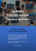 Plan van aanpak: Creative Business | Sjabloon & Voorbeeld | Template
