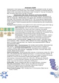 BS5101 Molecular Biology and Genetics Notes