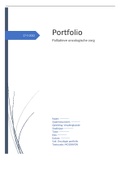 Portfolio palliatieve oncologie (beoordeling 8.2)