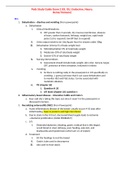 Peds Study Guide Exam 2 (GI, GU, Endocrine, Neuro, Heme/Immune). Graded A