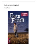 Duits samenvatting ‘Fette Ferien’ Havo 5