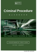 Criminal Procedure textbook 13th edition. Pdf
