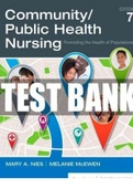 Test Bank For Community Public Health Nursing 7th Edition by Mary A. Nies, Melanie McEwen | Complete Guide 2022