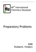 IChO 2008-40 Chemistry Olympiad Preparatory_Problems Solutions