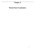 mental state examination in psychiatry