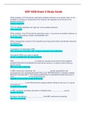 EDF 6226 BEHAVIORAL ASSESSMENTS IN APPLIED BEHAVIOR ANALYSIS | EDF 6226 Exam 2 Study Guide 