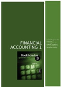 Financial accounting 1 