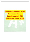 ATI Fundamentals 2019  Proctored Exam |  Fundamentals ATI  Proctored Exam 2023 Concepts Of Medical–Surgical Nursing (Galen College of Nursing