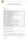 Psychopathologie samenvatting (boek en artikelen)