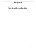 child and adolescent psychiatry 
