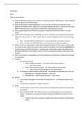Class notes Ethics (PHI2200) 
