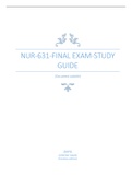 NUR-631-FinalExam-Study Guide.docx