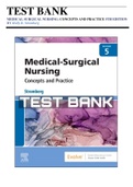 Test Bank for Dewits Medical Surgical Nursing Concepts and Practice 5th and 4th Edition Stromberg