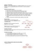 Summary  Business Research Methods Quantitative (E_IBA2_BRMN)