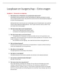 Loopbaan en Burgerschap - Toetsvragen en antwoorden (9 hoofdstukken)