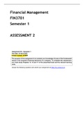 FIN3701 Assignment 02 Semester 1 2023 (678669)  Detailed Solutions