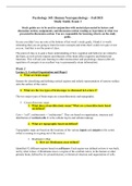 Psych 345 Umich Exam 1 Study Guide (Part 2)