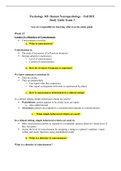 Psych 345 Umich Exam 3 Study Guide (Part 4)
