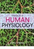 Test Bank for Principles of Human Physiology, 6th Edition (Stanfield, 2016) | Complete Guide 2022/23