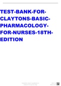 TEST-BANK-FOR-CLAYTONS-BASIC-PHARMACOLOGY-FOR-NURSES-18TH-EDITION