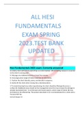 ALL HESI FUNDAMENTALS EXAM SPRING 2023.TEST BANK UPDATED   Assured Correct AnswersTOPTARGET ACADEMICS  Hesi Fundamentals 2022 exam. Correctly answered.  An elderly client with a fractured left hip is on strict bedrest. Which nursing measure is essential t