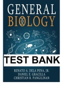 Test Bank for General biology by Benato A. Dela Pena,JR. Daniel E. Gracilla, Christian R. Pangilina