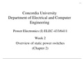 Lecture notes on power electronics